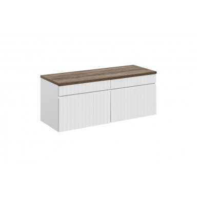 120 cm vonios spintelė Iconic white