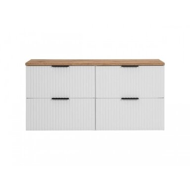 120 cm  vonios spintelių kombinacija Adel white