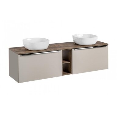 180 cm vonios spintelė Santa Fe Taupe