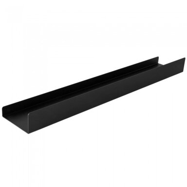 60 cm vonios lentyna SF-02, juoda/aukso spalva