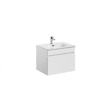 60 cm vonios spintelė Iconic white