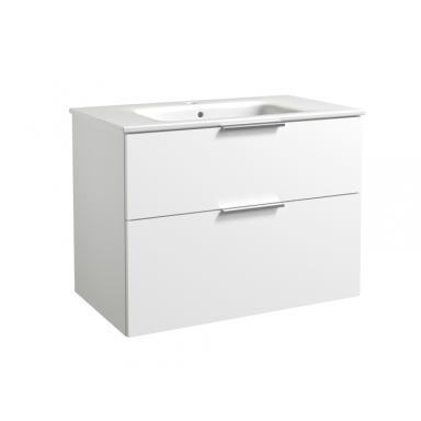 60 cm/80 cm/ 100 cm pakabinama baltos spalvos spintelė su praustuvu RB Grand