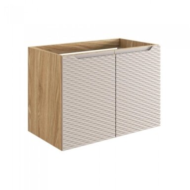 80 cm vonios spintelė Ocean beige, su durimis