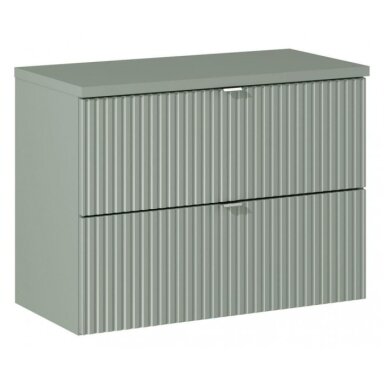 80x40 cm vonios spintelė Line Reed Green