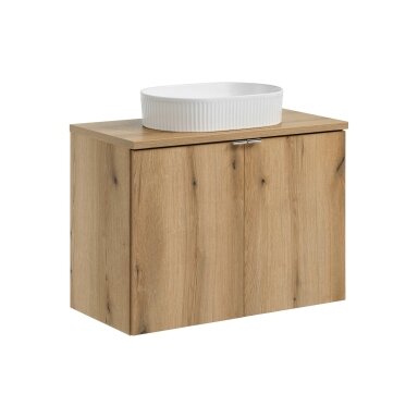 80x40 cm vonios spintelė Nova oak su durelėm