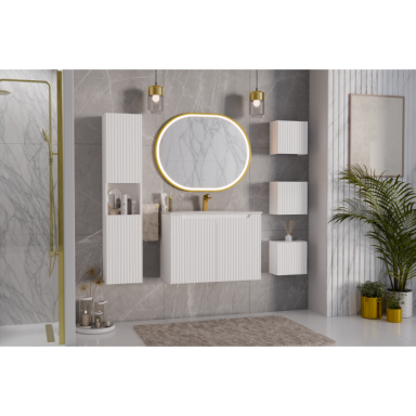 80x40 cm vonios spintelė Nova white
