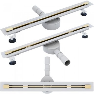Dušo latakas Rea Neo ultra slim pro, 60 cm/ 70 cm/ 80 cm