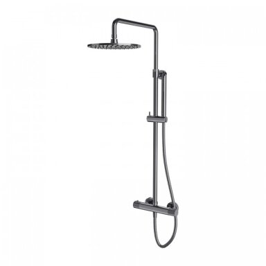 Dušo sistema su termostatu Omnires Contour , chromo spalva