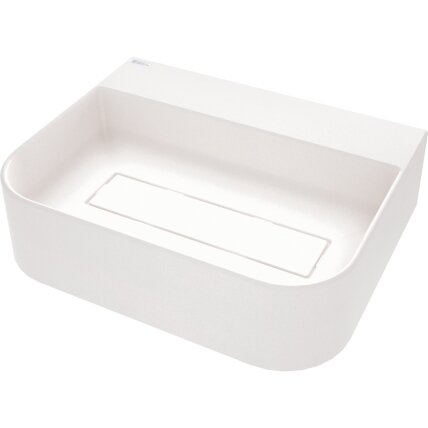 Granitinis pastatomas praustuvas Deante Arnika, baltas Granitinis pastatomas praustuvas Deante Arnika, baltas