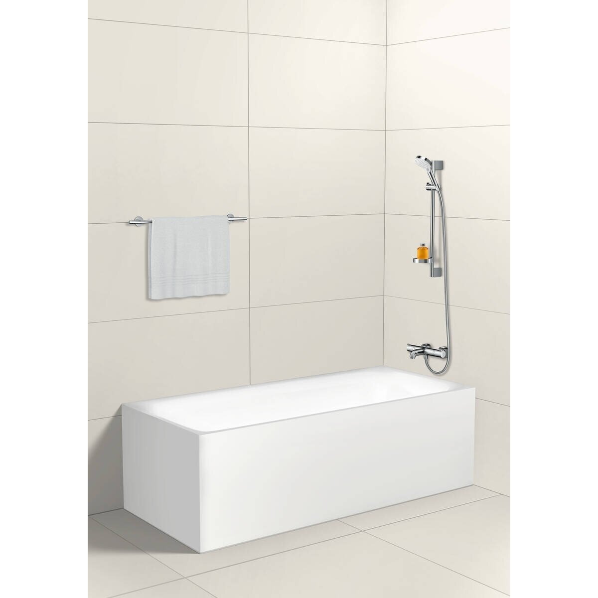 Hansgrohe Ecostat 1001 CL termostatinis vonios maišytuvas, chromas 1
