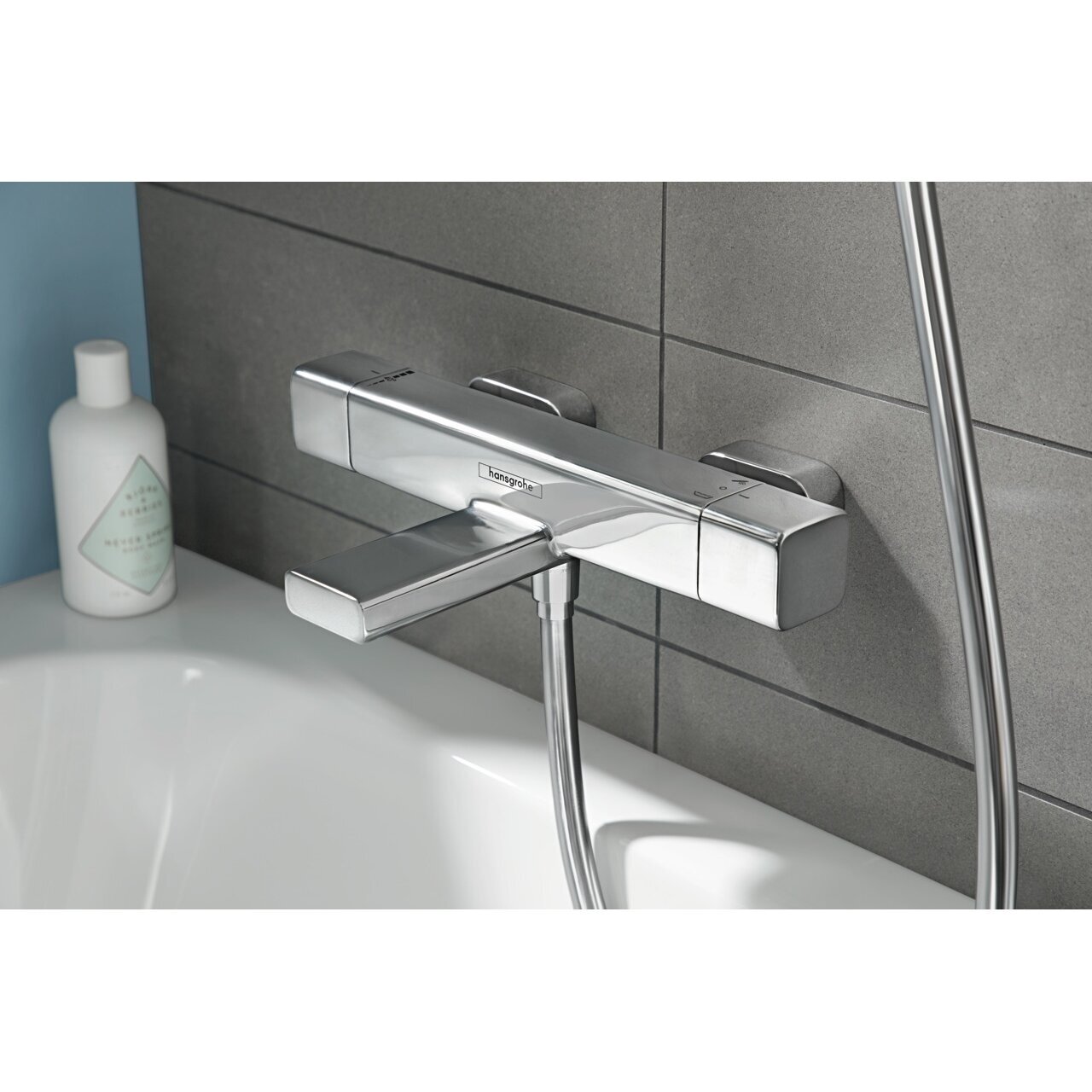 Hansgrohe Ecostat E vonios termostatinis maišytuvas, chromas