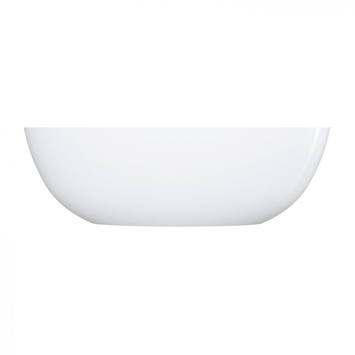 Laisvai pastatoma vonia SHELL M+, 160 x 75 cm, blizgi balta 1