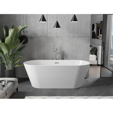 Laisvai pastatoma akrilinė vonia Mexen Flavia, 150 cm/ 160 cm/ 170cm