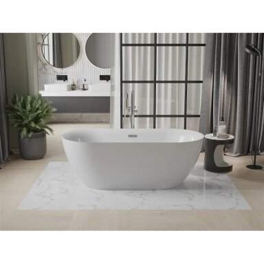 Laisvai pastatoma akrilinė vonia Mexen Roxy 170x80/ 180x85