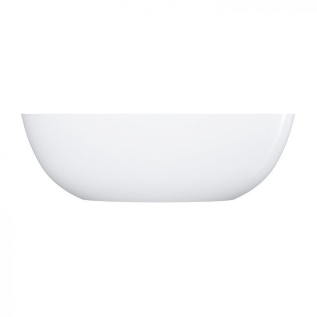 Laisvai pastatoma vonia SHELL M+, 160 x 75 cm, blizgi balta 1