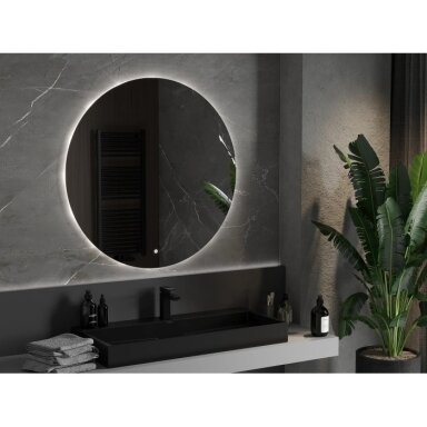 LED veidrodis Mexen Erg , apvalus, 50/ 60 /70 /80/ 90/ 100 cm