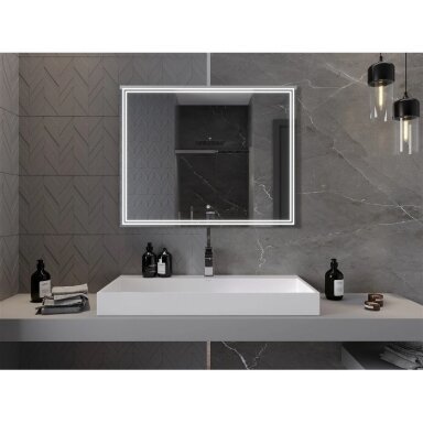 LED veidrodis Mexen Taco , 100x80
