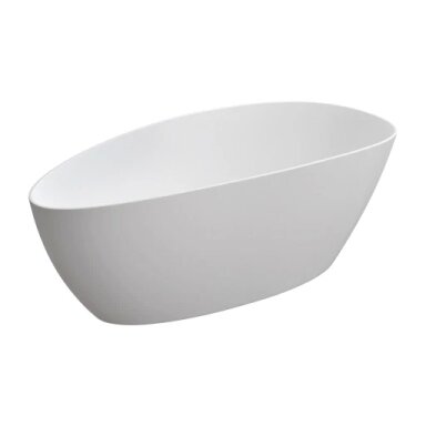 BARCELONA M+ laisvai pastatoma vonia, 170 x 77 cm, matinė balta