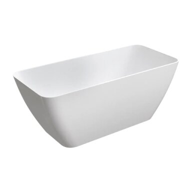 Pastatoma vonia PARMA M+, 159 x 71 cm, blizgi balta