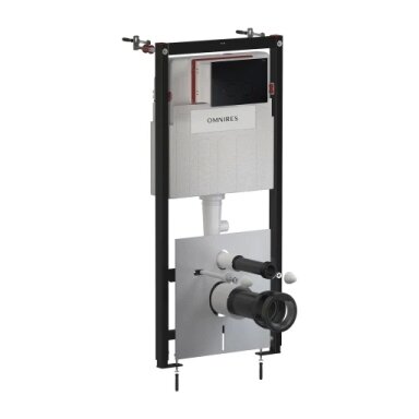 KOMPLEKTAS: paslėptas rėmas STRONGFRAME + nuleidimo mygtukas STEEL-R45, matinis juodas