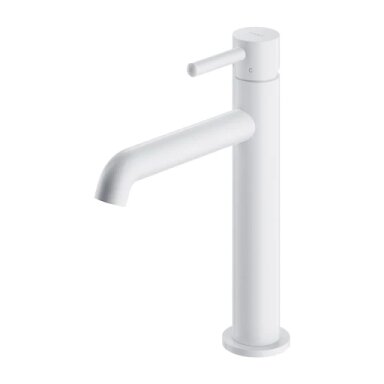 Y praustuvo maišytuvas, 23 cm (25 mm kasetė), matinė balta