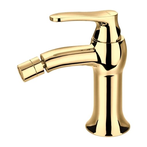 ART DECO bide maišytuvas, poliruotas auksas