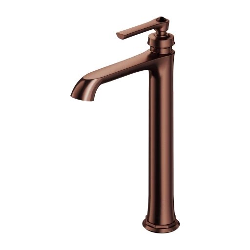 Aukštas praustuvo maišytuvas ARMANCE, 32 cm, šlifuoto antikinio vario Aukštas praustuvo maišytuvas ARMANCE, 32 cm, šlifuoto antikinio vario