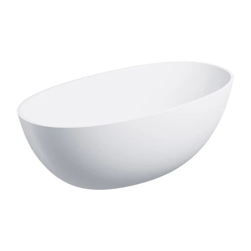 Laisvai pastatoma vonia SHELL M+, 148 x 75 cm, matinė balta Laisvai pastatoma vonia SHELL M+, 148 x 75 cm, matinė balta