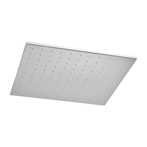 Dušo galvutė SLIMLINE, 40 x 40 cm, poliruotas chromas