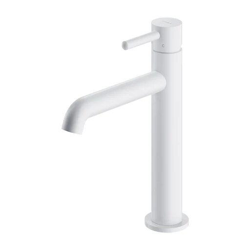 Y praustuvo maišytuvas, 23 cm (25 mm kasetė), matinė balta