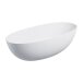 Laisvai pastatoma vonia SHELL M+, 175x 78 cm, matinė balta