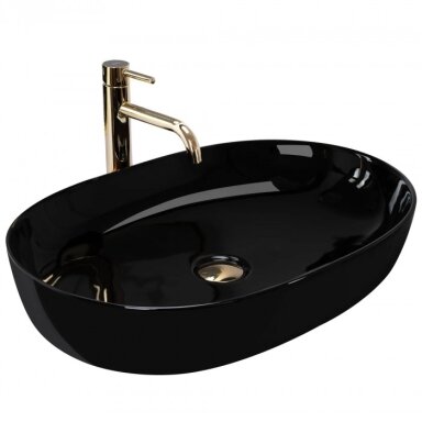 Pastatomas praustuvas Rea Cleo Black