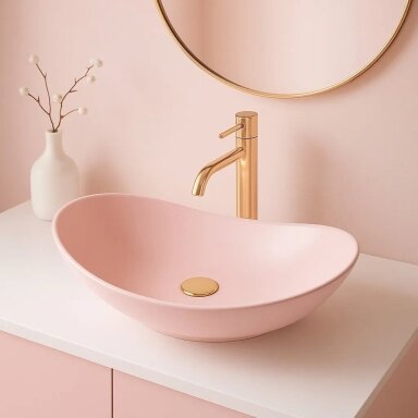 Pastatomas praustuvas Royal pink