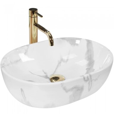 Praustuvas REA Amelia Shiny marmor
