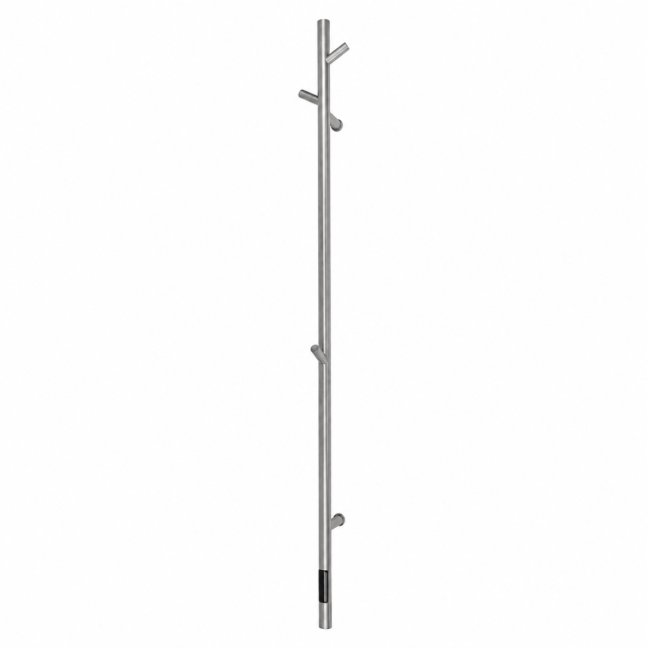 Šlifuoto plieno spalvos Wobbee CHESTER elektrinis rankšluosčių džiovintuvas 150 x 14 cm Šlifuoto plieno spalvos Wobbee CHESTER elektrinis rankšluosčių džiovintuvas 150 x 14 cm