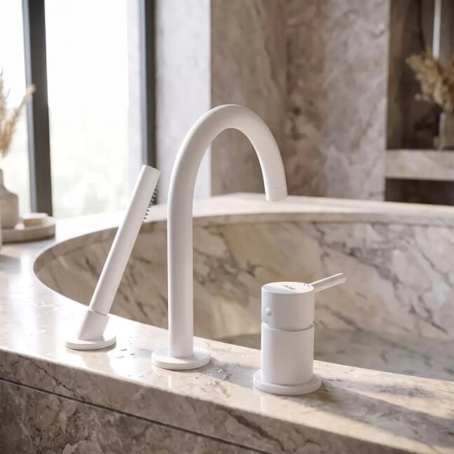 Vonios maišytuvas montuojamas į vonios kraštą, spalvų pasirinkimas 3